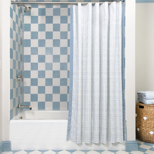 Pepper Home Ginger Shower Curtain Sky