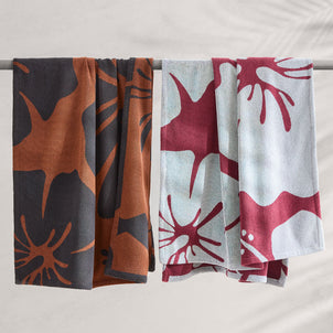 Hanalei Beach Towels Black/Brown