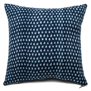 Intiearth Peruvian Ikat Pillow Indigo