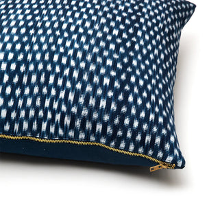 Intiearth Peruvian Ikat Pillow Indigo
