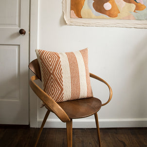 Intiearth Sacred Valley Pillow Terracotta