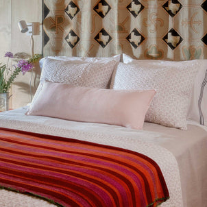 Iris Block Shams Taupe