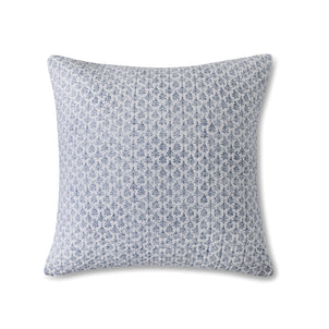 Iris Block Shams Navy|1 Euro Sham
