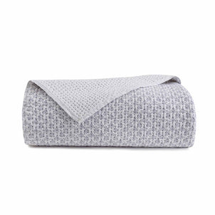 Iris Block Quilt Navy|twin