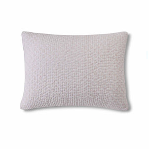 Iris Block Shams Blush|1 Standard Sham