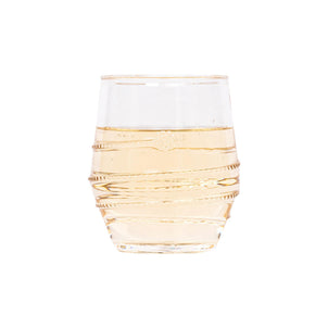 Juliska Amalia Acrylic Small Tumbler, Set of 4 Clear
