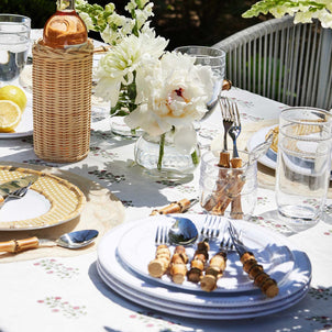 Juliska Bamboo Natural Utensils, Set of 5 Wood (Juliska)