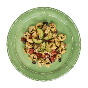 Juliska Berry & Thread Melamine Dinner Plate, Set of 4 Seagrass