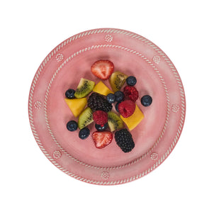 Juliska Berry & Thread Melamine Salad Plate, Set of 4 Coral