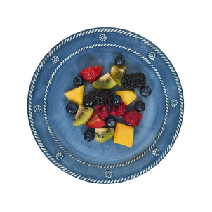Juliska Berry & Thread Melamine Salad Plate, Set of 4 Ocean