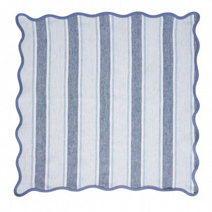 Juliska Cabana Stripe Napkins, Set of 4 Ocean