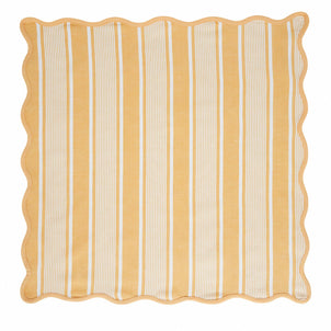 Juliska Cabana Stripe Napkins, Set of 4 Sunshine