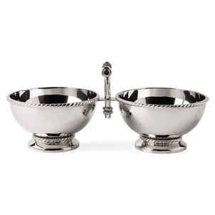 Juliska Graham Double Cocktail Bowl Silver