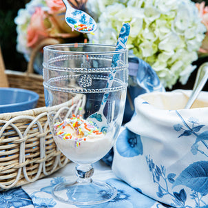 Juliska Isabella Acrylic Goblet, Set of 4 Clear