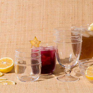 Juliska Isabella Acrylic Goblet, Set of 4 Clear