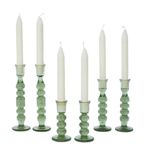 Juliska Provence Candlesticks, Set of 2 Basil