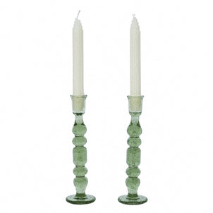 Juliska Provence Candlesticks, Set of 2 Basil|9 Inch