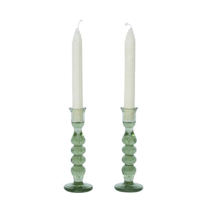 Juliska Provence Candlesticks, Set of 2 Basil|7 Inch