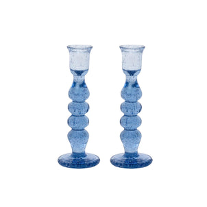 Juliska Provence Candlesticks, Set of 2 Chambray|7 Inch