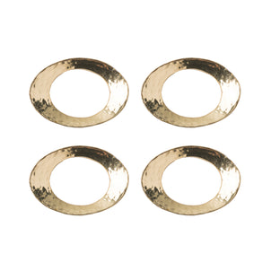 Juliska Puro Gold Napkin Ring, Set of 4 default