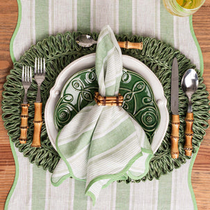 Juliska Straw Loop Oval Placemat Seagrass