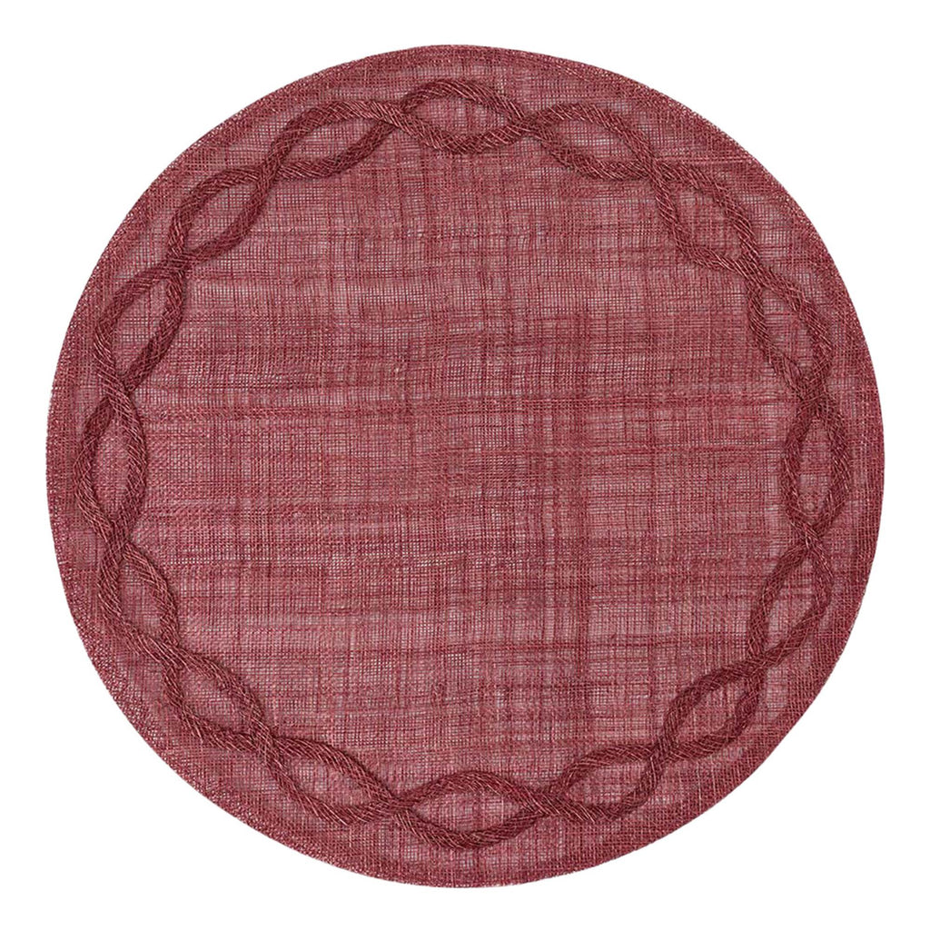 Juliska Tuileries Garden Placemat, Set of 4 Mulberry