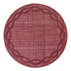 Juliska Tuileries Garden Placemat, Set of 4 Mulberry