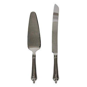 Juliska Berry & Thread Cake Knife and Server Set Polished