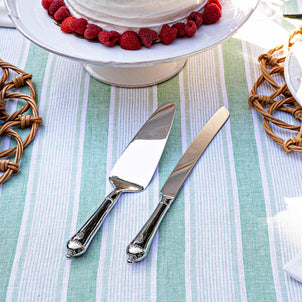 Juliska Berry & Thread Cake Knife and Server Set Polished
