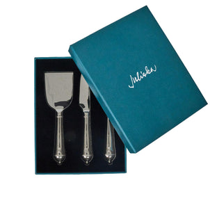 Juliska Berry & Thread Cheese Knife Assorted, Set of 3 Polished