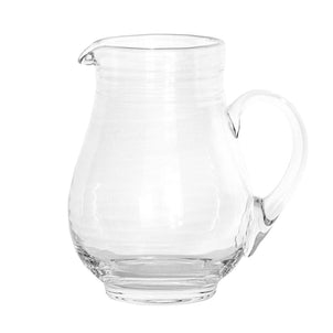 Juliska Bilbao Glass Pitcher Glass