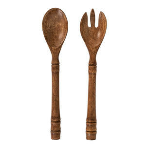 Juliska Bilbao Wood Salad Servers Wood (Juliska)