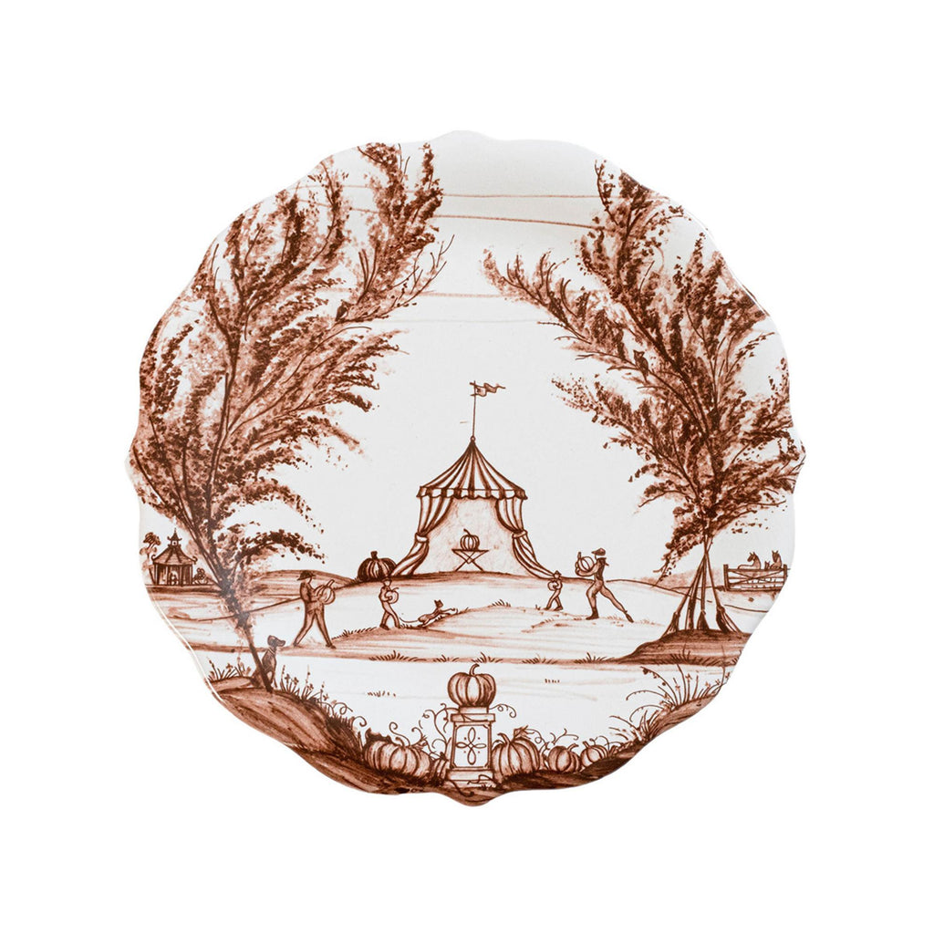 Juliska Country Estate Harvest Party Plate, Set of 4 Sepia