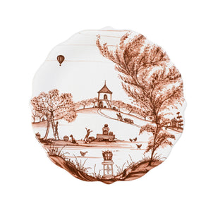 Juliska Country Estate Harvest Party Plate, Set of 4 Sepia