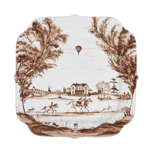 Juliska Country Estate Harvest Square Hostess Tray Sepia