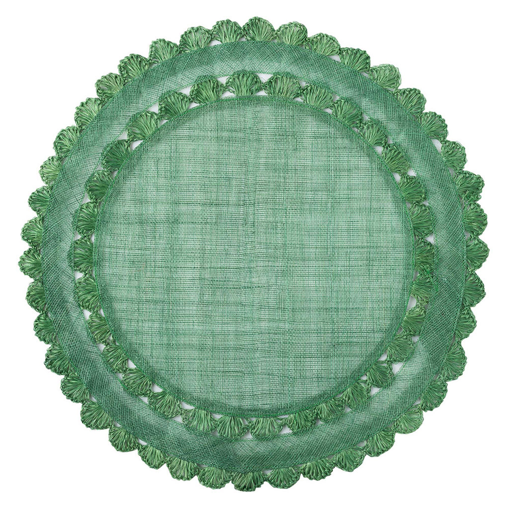 Juliska Isadora Placemat, Set of 4 Evergreen