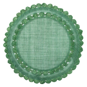 Juliska Isadora Placemat, Set of 4 Evergreen