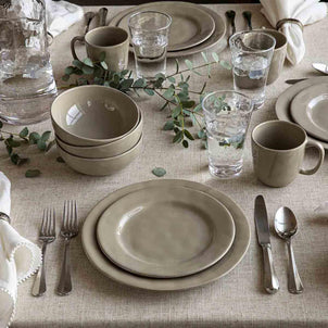 Juliska Puro Dinner Plate Taupe