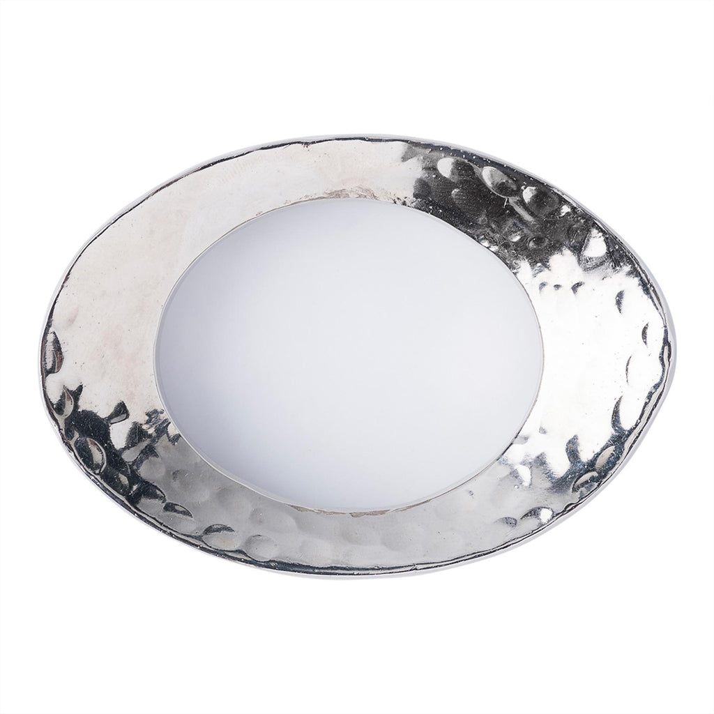 Juliska Puro Napkin Ring, Set of 4 Silver