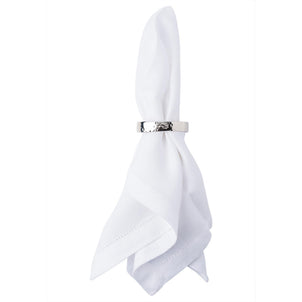 Juliska Puro Napkin Ring, Set of 4 Silver