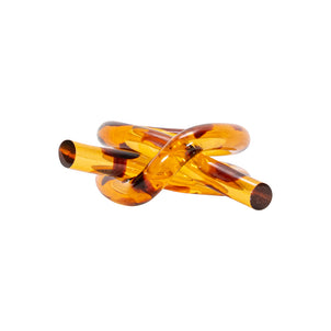Juliska Tortoise Knot Napkin Ring, Set of 4 Tortoise