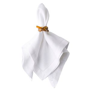 Juliska Tortoise Knot Napkin Ring, Set of 4 Tortoise
