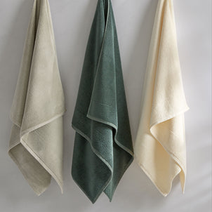 Kyoto Bamboo Towels Ivory Tusk