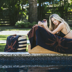 La Casa Nesting Baskets Stripe|jumbo