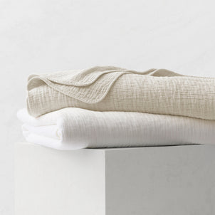 Lafayette Coverlet Ecru