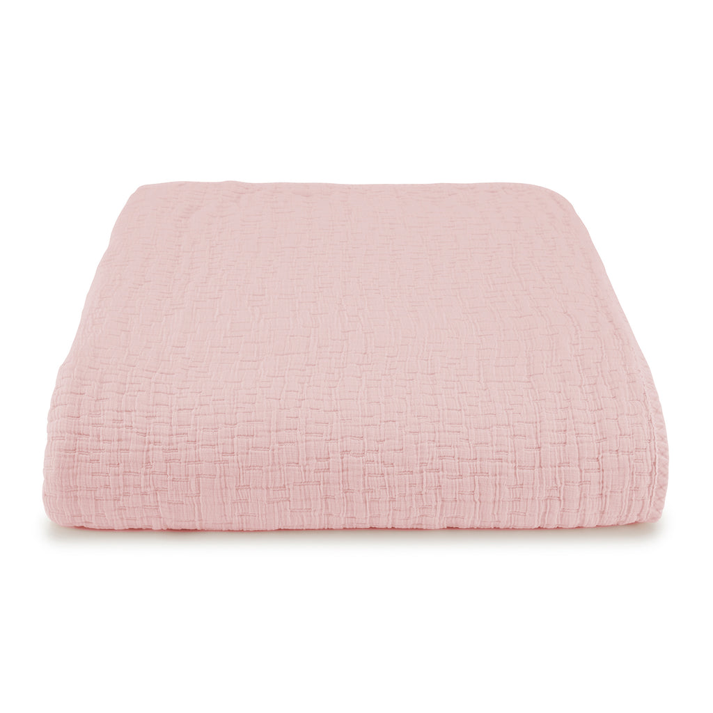 Lafayette Coverlet Dusty Rose
