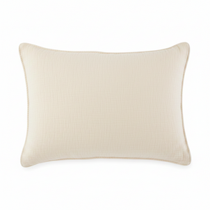 Lafayette Shams Ecru|1 King Sham