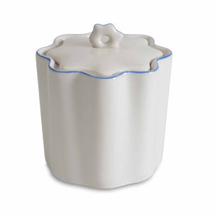 Le Marais Bath Accessories Cornflower Blue|Cotton Jar