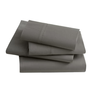 Letto Sateen Sheet Set Titanium