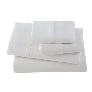 Letto Sateen Sheet Set White